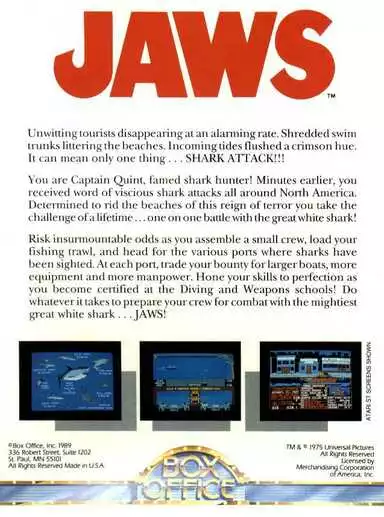 Image n° 11 - screenshots  : Jaws